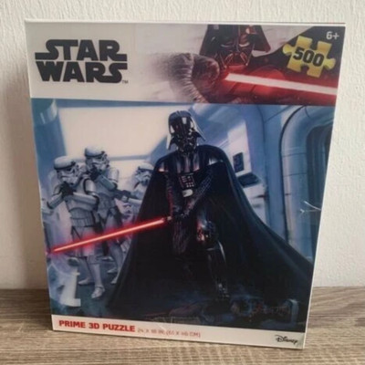 Prime 3D Puzzle Star Wars Darth Vader und Stormtrooper, 500 Teile