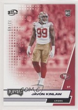 2020 Panini Playoff Rookies 2nd Down 32/49 Javon Kinlaw #279 0q1p