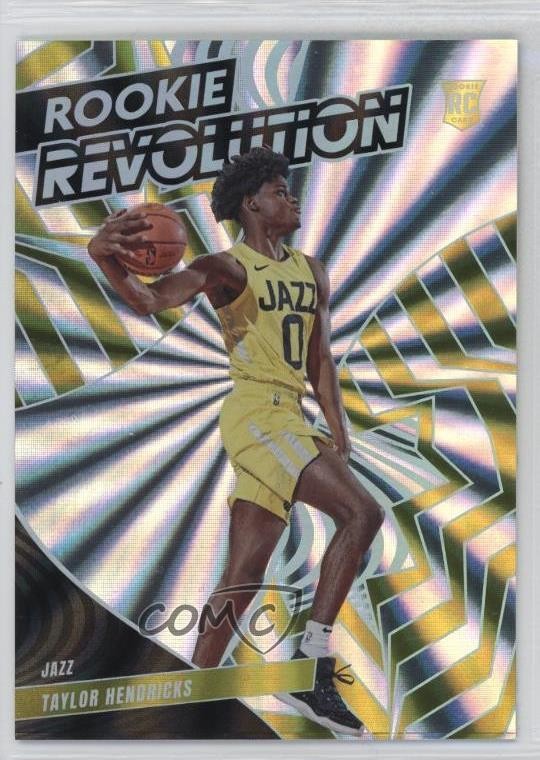 2023-24 Panini Revolution Rookie Sunburst 9/75 Taylor Hendricks #10 6o3
