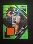 2025 Panini Prizm - Premier Jerseys Bo Nix #PJY-BNX Neon Green Pulsar Prizm (MEM
