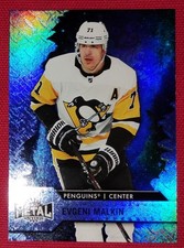 20/21 Metal Universe Blue Spectrum #71 Evgeni MALKIN Pittsburgh PENGUINS