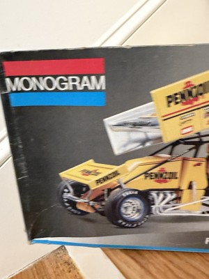 Monogram 1/24 Pennzoil Sprint Car model kit | eBay