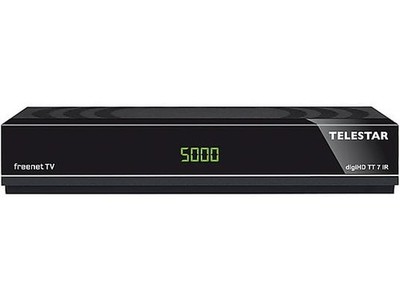 Telestar digiHD TT 5 IR HDTV Receiver Schwarz 5310483 DVB-T2 DVB-C full HD free