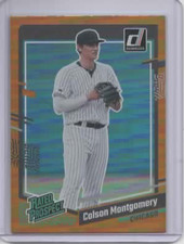 2023 Panini Donruss Rated Prospect #56 Colson Montgomery Orange Holo