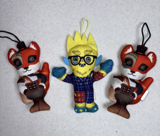 McDonald's 2023 THE MASKED SINGER happy meal toys: 1 Thingamajig  2 Fox