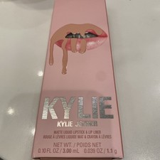 KYLIE JENNER 2-Pc. Matte Lip Kit 700"Bare" Liquid Lipstick Lip Liner NIB