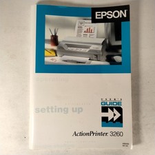 Epson Action Printer 3260 User's Guide Manual