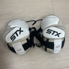 Used STX Stallion 400 Arm Pads White Sz S