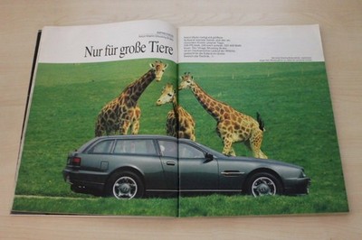 Auto Motor und Sport 14/1993 Aston Martin Virage Shooting Break mit 330PS im Fah