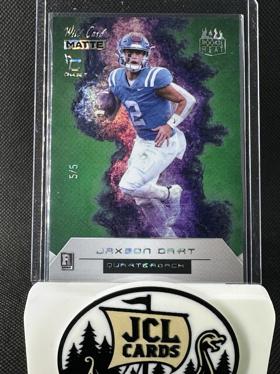 2025 Wild Card Matte - Rookie Heat Jaxon Dart #RH-JD Green /5 | eBay
