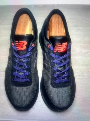 New Balance 501 Black Grey Purple Men's Casual Athletic Sneakers Size 10.5 UK 10 - Image 1 of 4