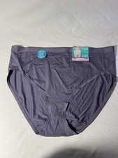 Soft  Silky Vanity Fair Comfort X3 Hi-Cut Panty 10/3XL 13164 New Blue color