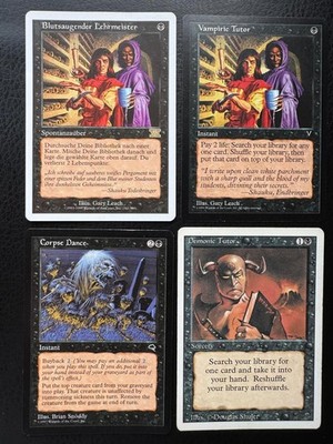 MtG Magic the Gathering Vampiric Tutor deutsch 6th Edition EDH Commander