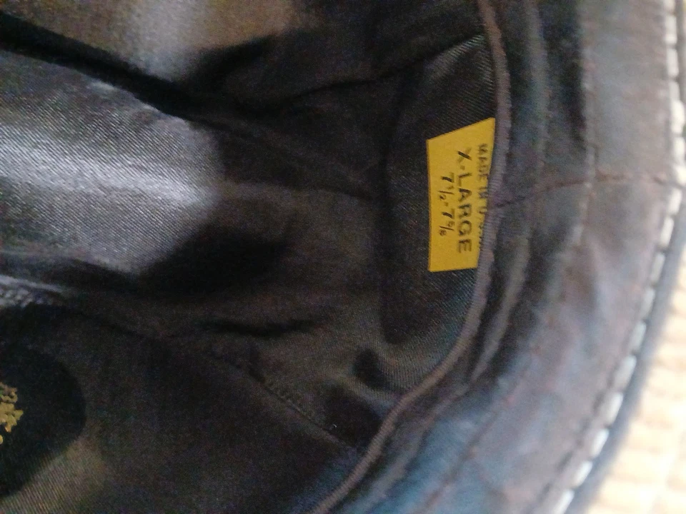 Pedigree Fifth Avenue Cordroy Men's Hat Kaki XL Men's Hat Nice Shape. Pre-owned - Image 3 of 4