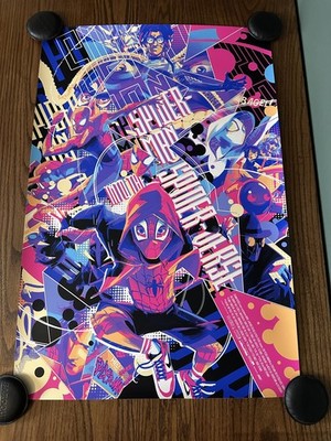 Spider-Man into the Spider-verse Mondo 24x36 Poster Matt Taylor Limited Print