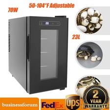 23L Digital Reptile Egg Incubator 10-40 C Scientific Hatcher Led Display Black