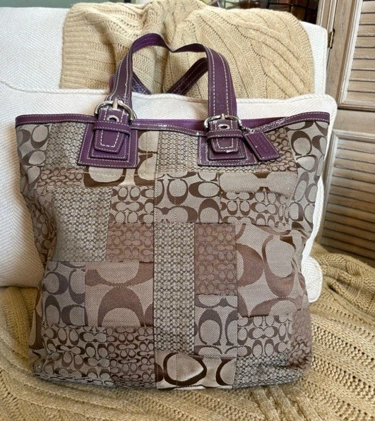 Coach Patchwork Tote Bags for Women for sale | eBay