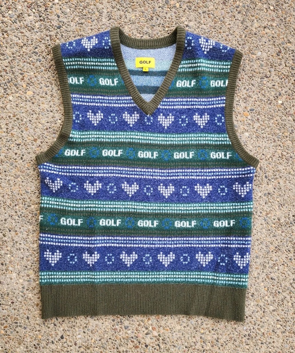 Golf Wang S/S 2021 Heart Sweater Vest Tyler the Creator Golf Le