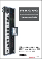 KORG Oasys Parameter Guide 1.3 Manual: 1185 Pages, Full Color, Coil - 2 Books