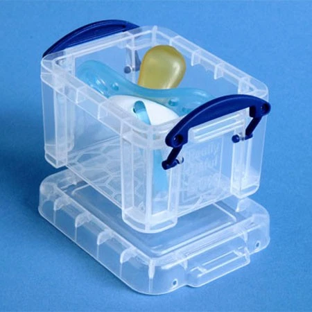 0.14 LITRE REALLY USEFUL BOX SMALL STORAGE BOX WITH LID