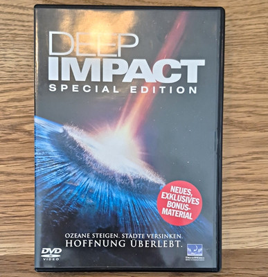 DreamWorks Deep Impact Special Edition DVD Morgan Freeman Katastrophenfilm FSK12