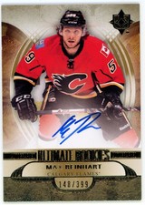 2011-12 Ultimate Rookies Max Reinhart Auto 148/399 #130