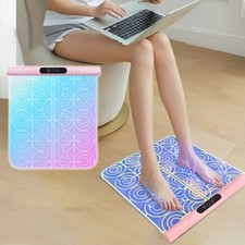 15 Level EMS Electric Foot Massager Pad Pulse Therapy Muscle Stimulator Mat