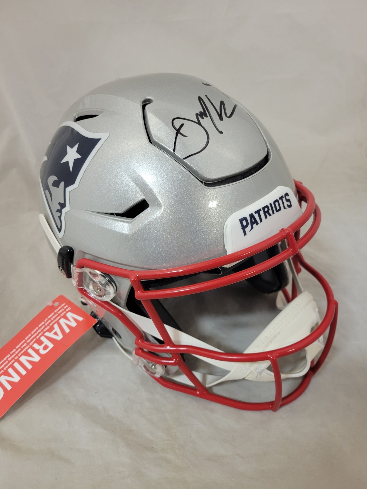 Julian Edelman Autographed Signed New England Patriots FS SPEEDFLEX AUTHENTIC HELMET JSA 