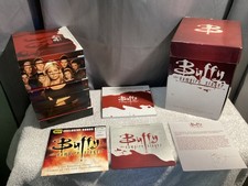 Buffy the Vampire Slayer Chosen Collection DVDs 40 disc Set/trading cards