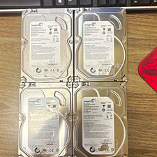SEAGATE ST1500DL003 3.5 DRIVE OEM LOW HOURS LOT OF 4