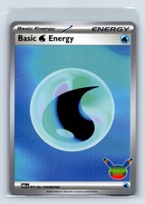 Pokemon MEE: Mega Evolution Energies - Basic Water Energy #011 Holo