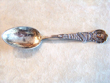 Antique Vintage Sterling Silver 1904 Nebraska Souvenir Spoon 33g