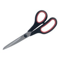 Image of 5 Star Office Scissors 210mm with Rubber Handles Stainless Steel Blades