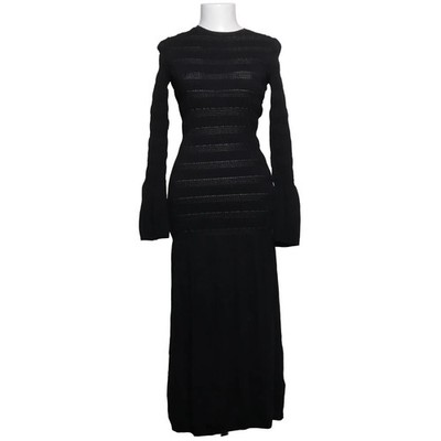 H&M, Maxikleid, Größe: XS, Schwarz, Elasthan/Polyamid/Polyester/Viskose #FPn