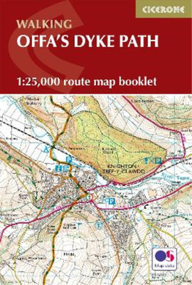 Mike Dunn Offa's Dyke Map Booklet (Paperback)