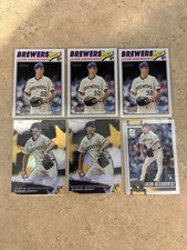 Jacob Misiorowski Milwaukee Brewers Heritage & 75 Rookie 6 Card Lot