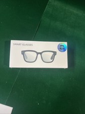AMZISH AI Smart Glasses with Camera, 8MP HD Bluetooth Camera Glasses-Black