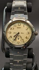 Vintage Seiko Silver Wave Small Seconds Quartz Men's Watch 2628-0110 From Japan