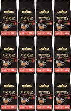 Lavazza Espresso Barista Gran Crema Coffee Beans 12 x 500g Bulk Buy