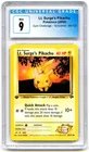 CGC 9 MINT Lt. Surge's Pikachu Gym Challenge 1st Edition Pokemon 84/132  -15