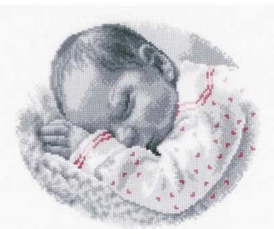 NEW BABY GIRL (8) CROSS STITCH PATTERN - Image 1 of 2
