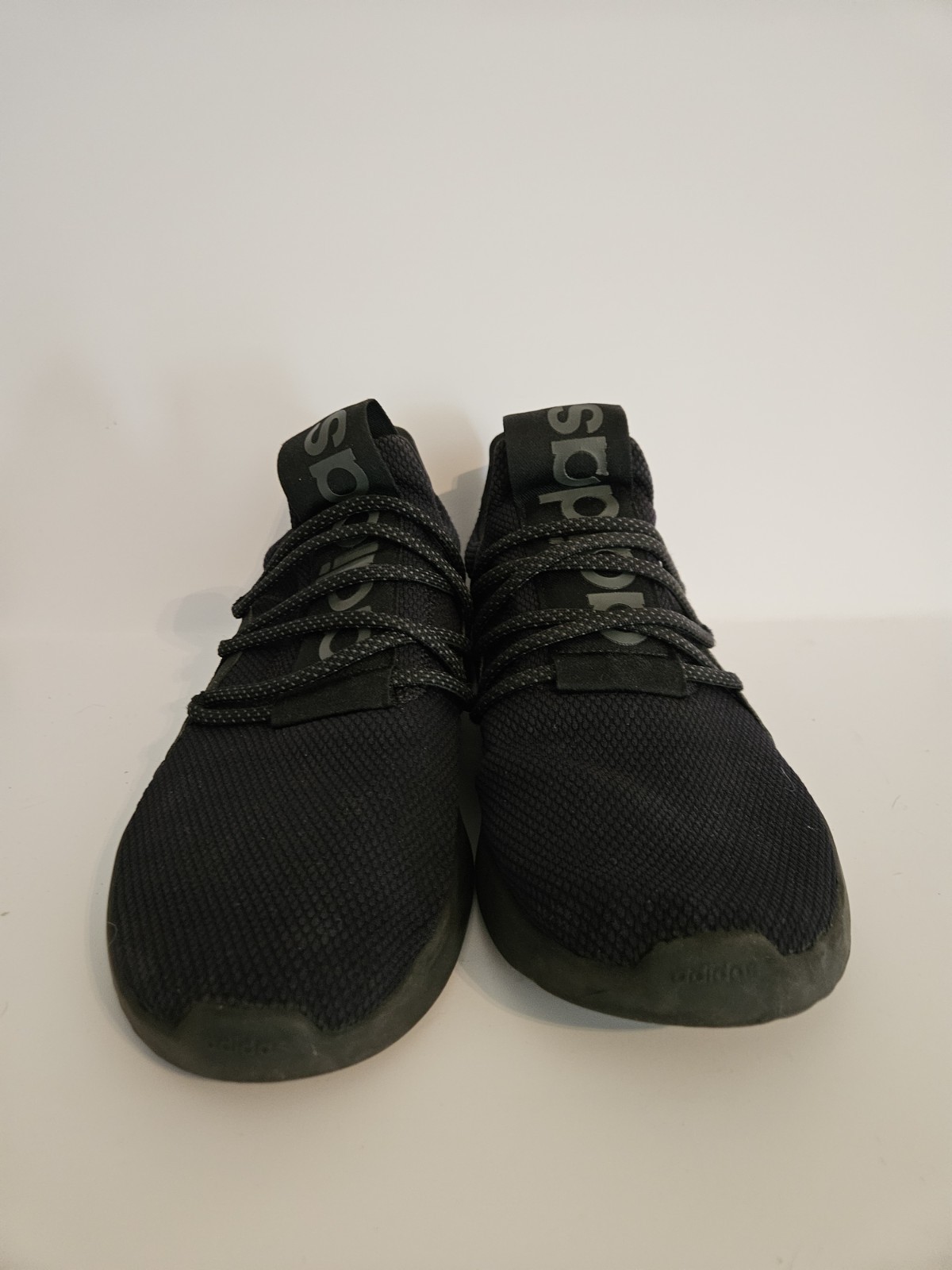 SAOLA Adidas Sneakers Uomo Nero Scarpe da Corsa Atletica Taglia 9 Casual Lite Racer Mesh