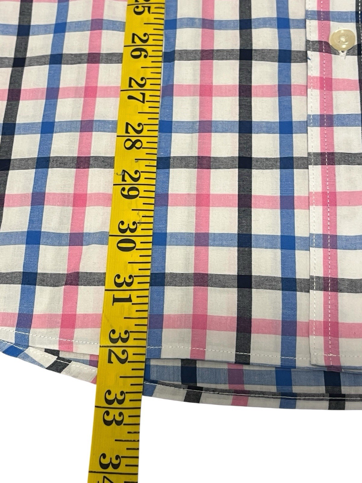 Chaps Men's Multicolor Button- Down PlaidShirt Si… - image 10