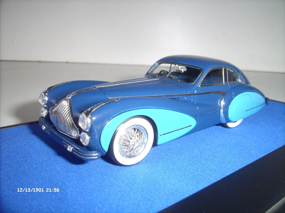 TALBOT LAGO T26 GRAND SPORT SAOUTCHIK 1948 1:43 MATRIX MXLM02-1904 in OVP - Bild 3 von 4