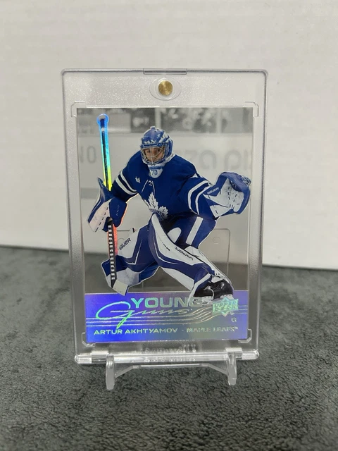 2025-26 EXTENDED ARTUR AKHTYAMOV YOUNG GUNS CLEAR CUT ACETATE # 722 RARE !