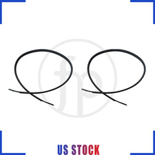 New 2pcs Roof Drip Molding For Toyota Venza 0816 Nonsunroof Models 75555-0t013