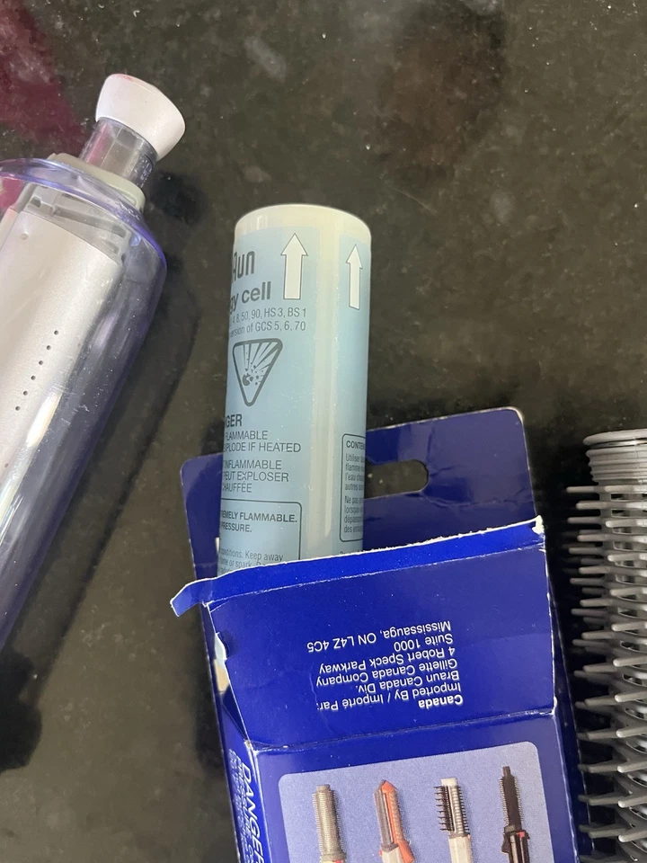 Braun 3589 Independent Steam Gas Powered Hair Curling Tongs & Gas Cell - Image 3 of 4