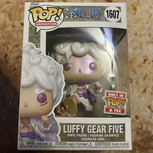 Funko POP! Animation: One Piece - Luffy Gear Five #1607 (Only in POP! & Tee)