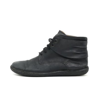 Kickers Damen 446853 Stiefeletten Schwarz Glattleder Classics Stiefelette EU 39