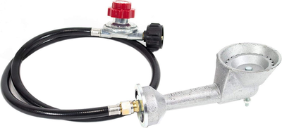 #ad High Pressure Cast Iron Round Burner Head with Brass by GasOne 502002109 $54.41